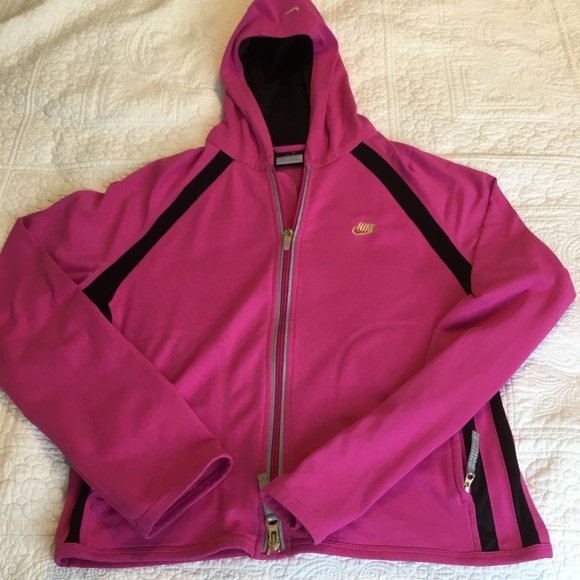 Nike Pink Lightweight Jacket Size Small - Picture 1 of 8